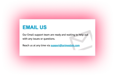 Prime Slots UK Support